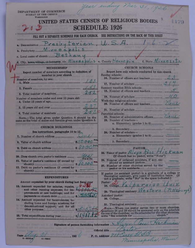 Scan of Presbyterian Church in the United States of America: 4479