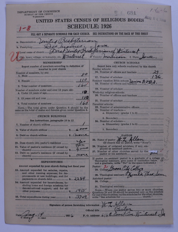 Scan of United Presbyterian Church of North America: 681