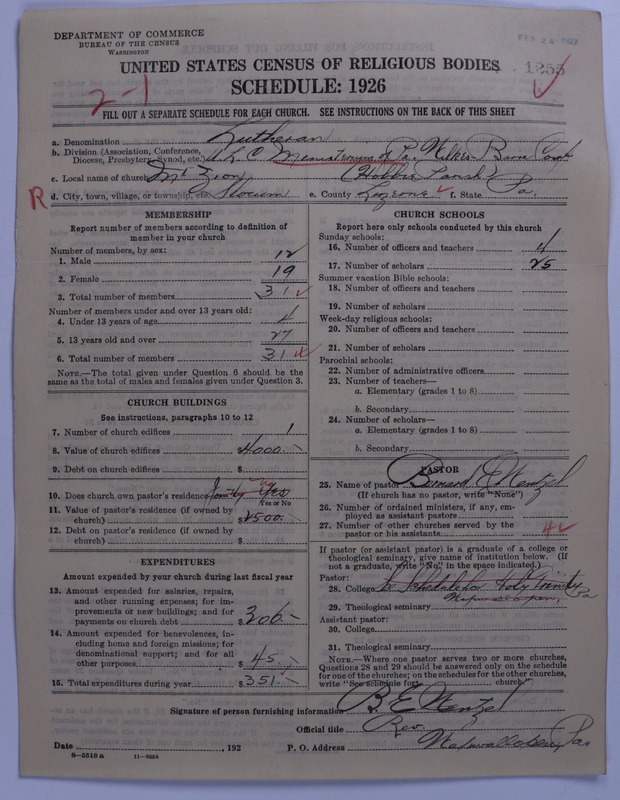 Scan of United Lutheran Church in America: 1255