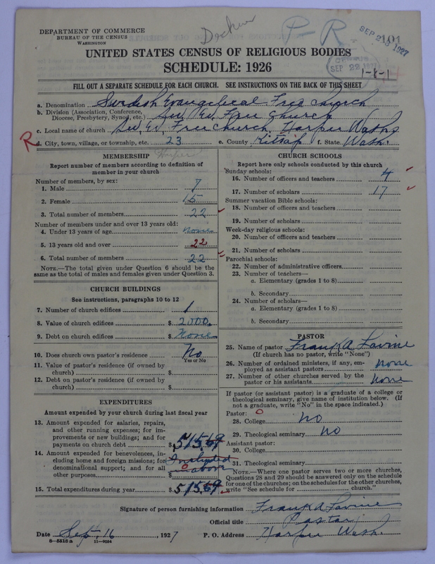 Scan of Swedish Evangelical Free Church of the United States of America: 101
