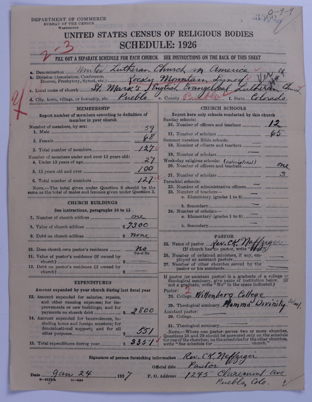 Scan of United Lutheran Church in America: 3560