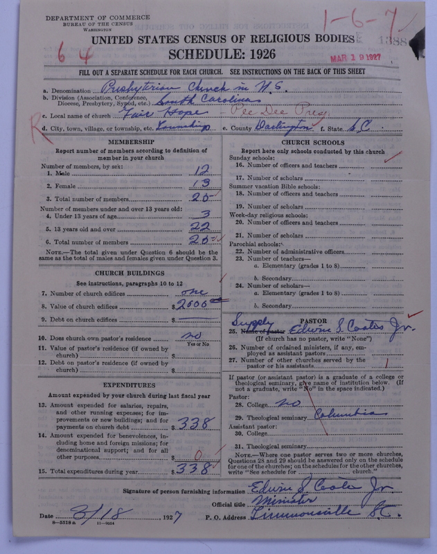 Scan of Presbyterian Church in the United States: 1388