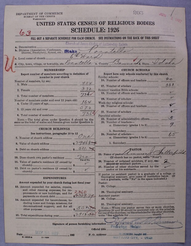 Scan of Church of Jesus Christ of Latter-day Saints: 203