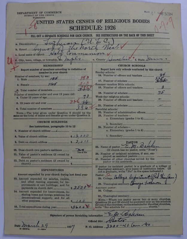 Scan of United Lutheran Church in America: 2538