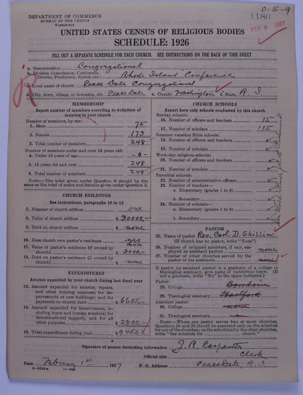 Scan of Congregational Churches: 1180
