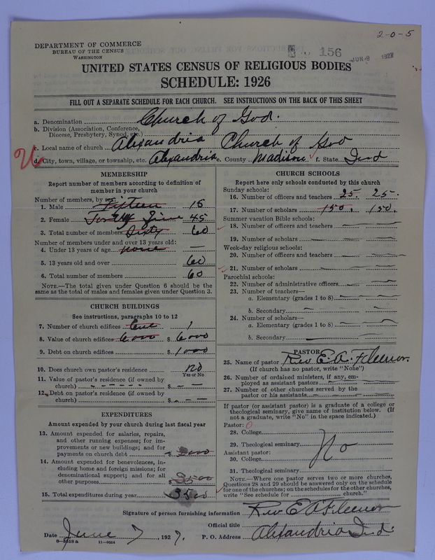 Scan of Church of God (Headquarters, Anderson, Ind.): 156