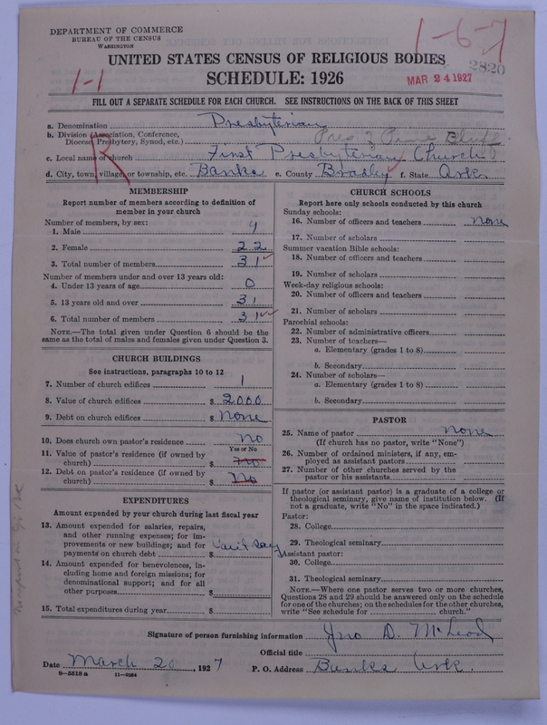 Scan of Presbyterian Church in the United States: 2820