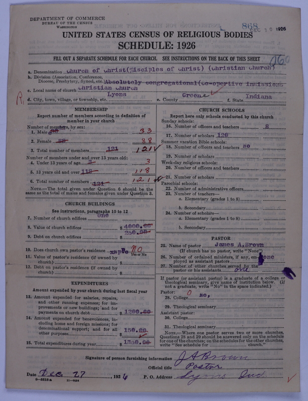 Scan of Disciples of Christ: 868