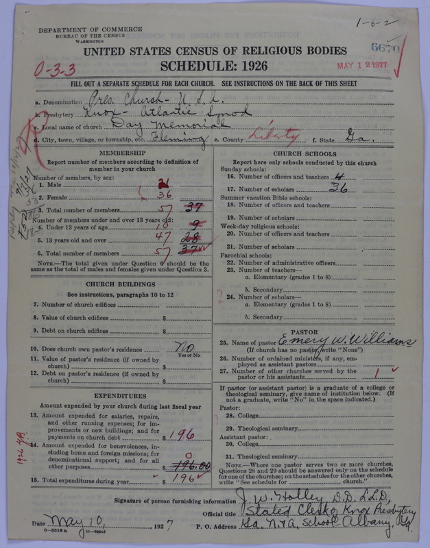 Scan of Presbyterian Church in the United States of America: 6670