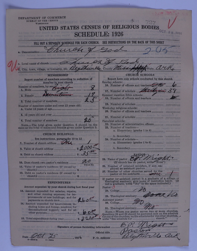 Scan of Church of God (Headquarters, Anderson, Ind.): 727