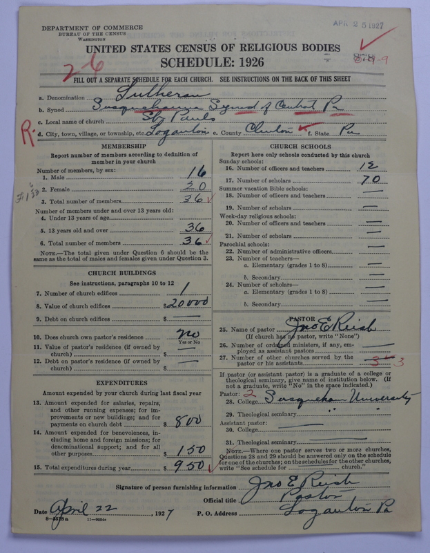 Scan of United Lutheran Church in America: 878
