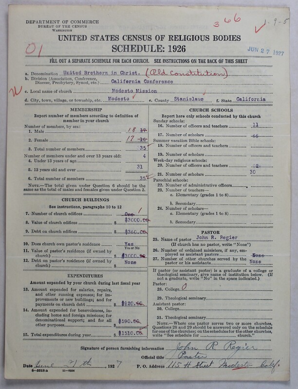 Scan of Church of the United Brethren in Christ (Old Constitution): 366