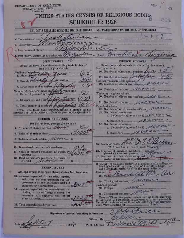 Scan of Presbyterian Church in the United States: 302