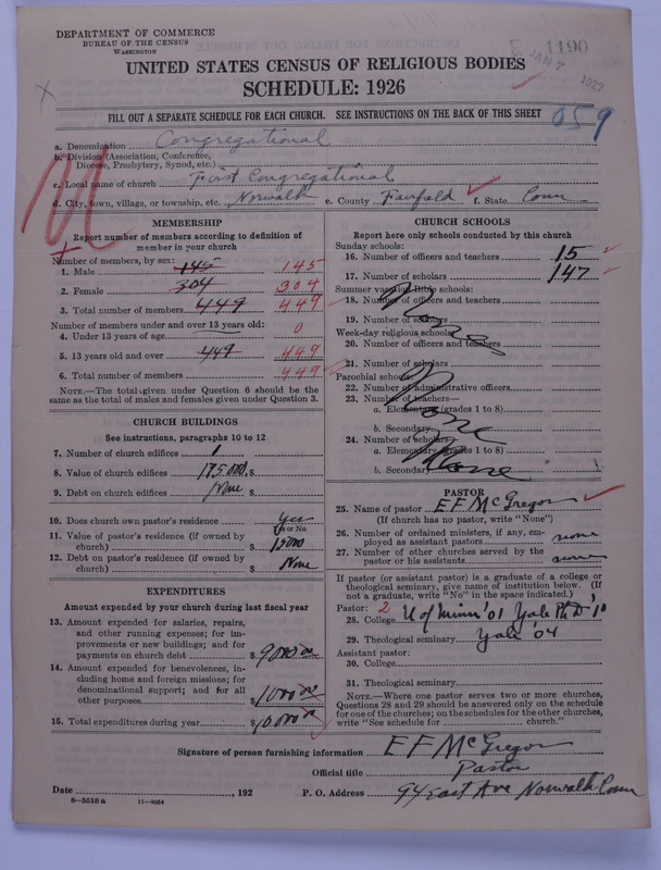 Scan of Congregational Churches: 1190