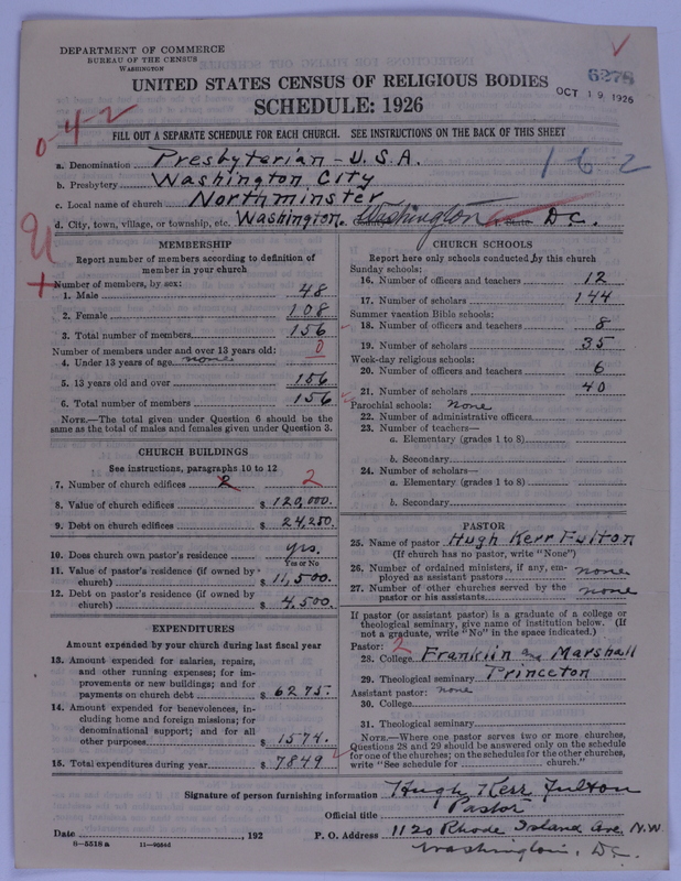 Scan of Presbyterian Church in the United States of America: 6278