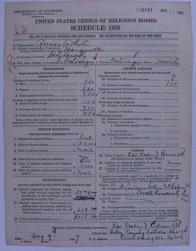 Scan of Roman Catholic Church: 13021