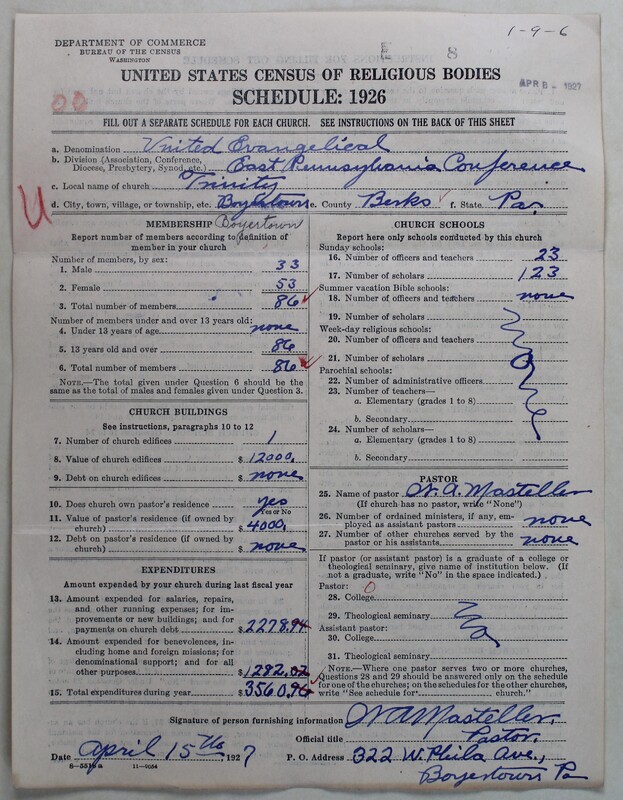 Scan of Evangelical Congregational Church: 8