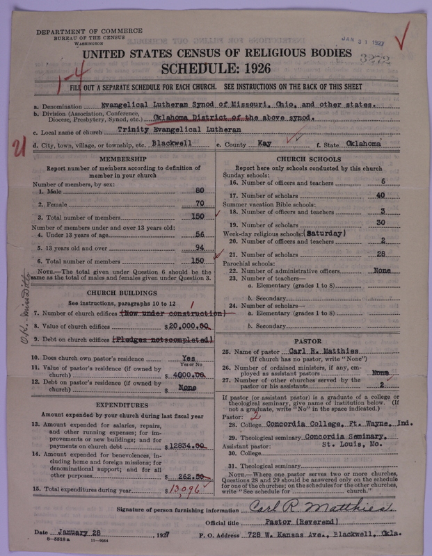 Scan of Evangelical Lutheran Synodical Conference of America: Evangelical Lutheran Synod of Missouri, Ohio, and Other States: 3272