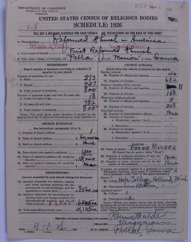 Scan of Reformed Church in America: 633