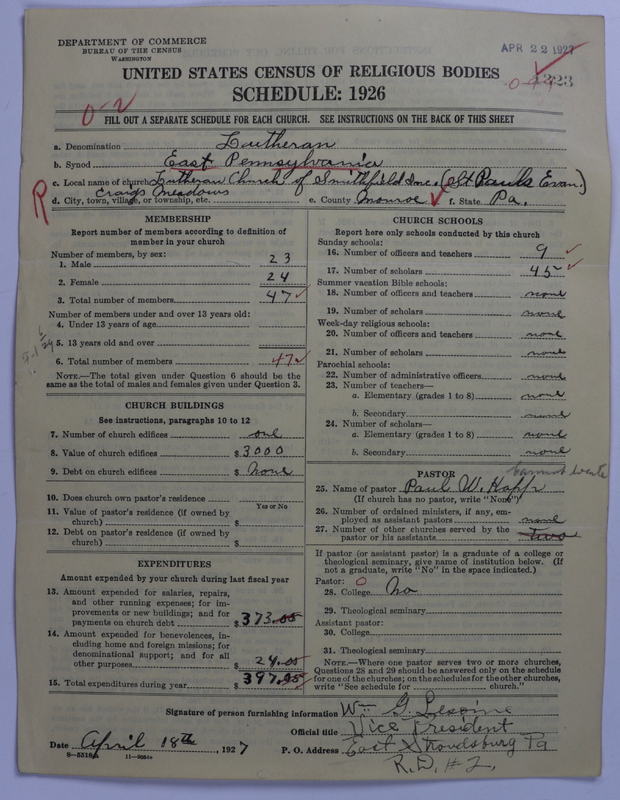 Scan of United Lutheran Church in America: 1323