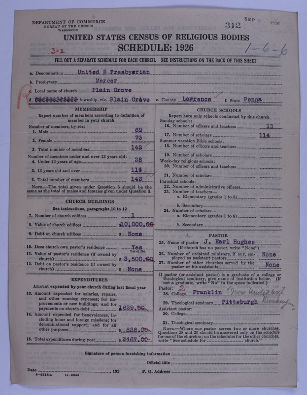 Scan of United Presbyterian Church of North America: 312