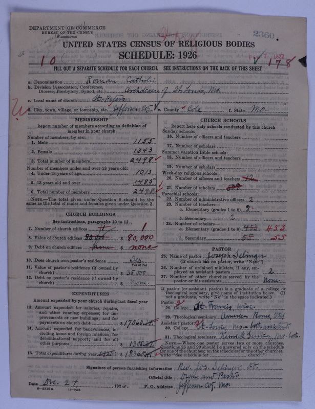 Scan of Roman Catholic Church: 2360