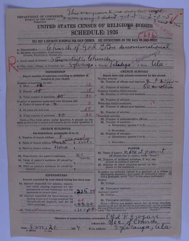 Scan of Church of God (Headquarters, Anderson, Ind.): 696