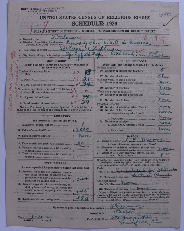 Scan of United Lutheran Church in America: 2092