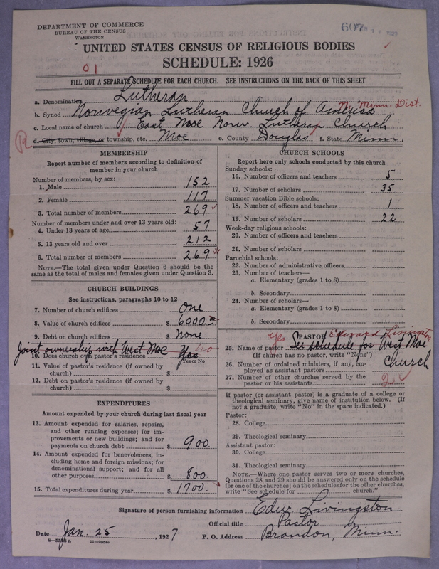 Scan of Norwegian Lutheran Church of America: 607