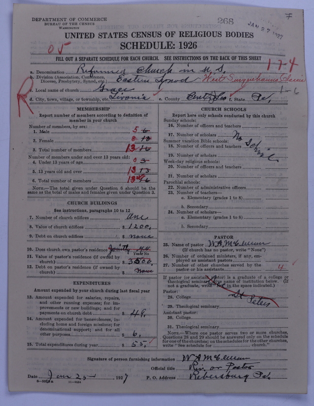Scan of Reformed Church in the United States: 268