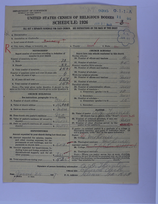 Scan of Negro Baptists: 9205