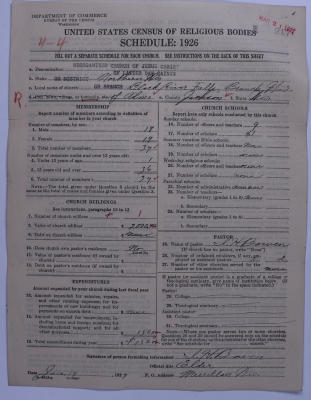 Scan of Reorganized Church of Jesus Christ of Latter Day Saints: 217