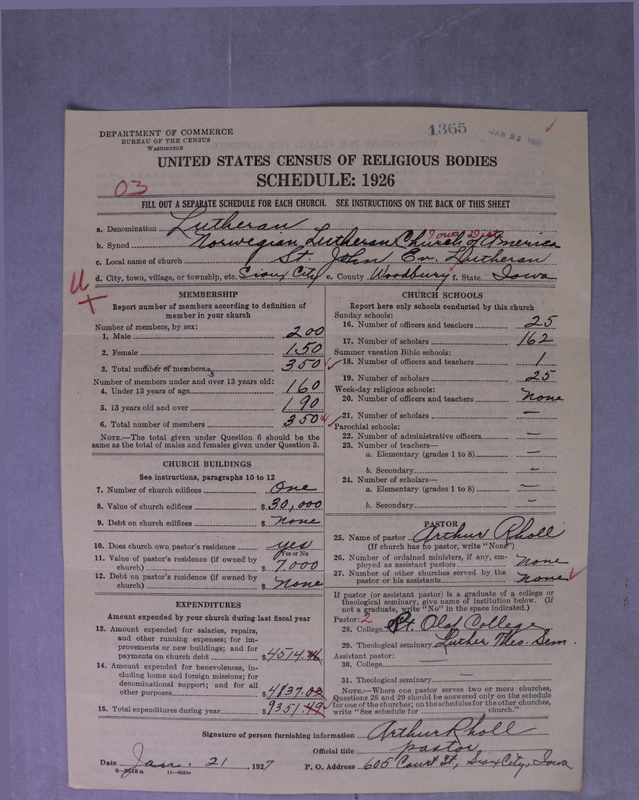 Scan of Norwegian Lutheran Church of America: 1365