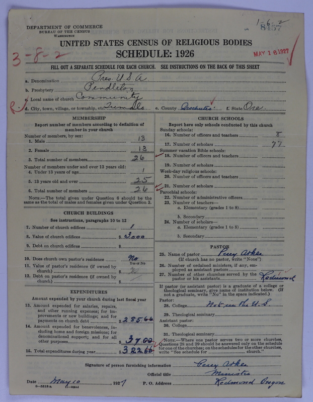 Scan of Presbyterian Church in the United States of America: 8457