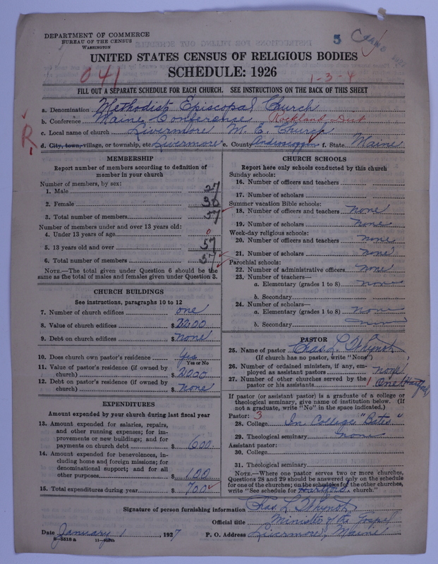 Scan of Methodist Episcopal Church: 5