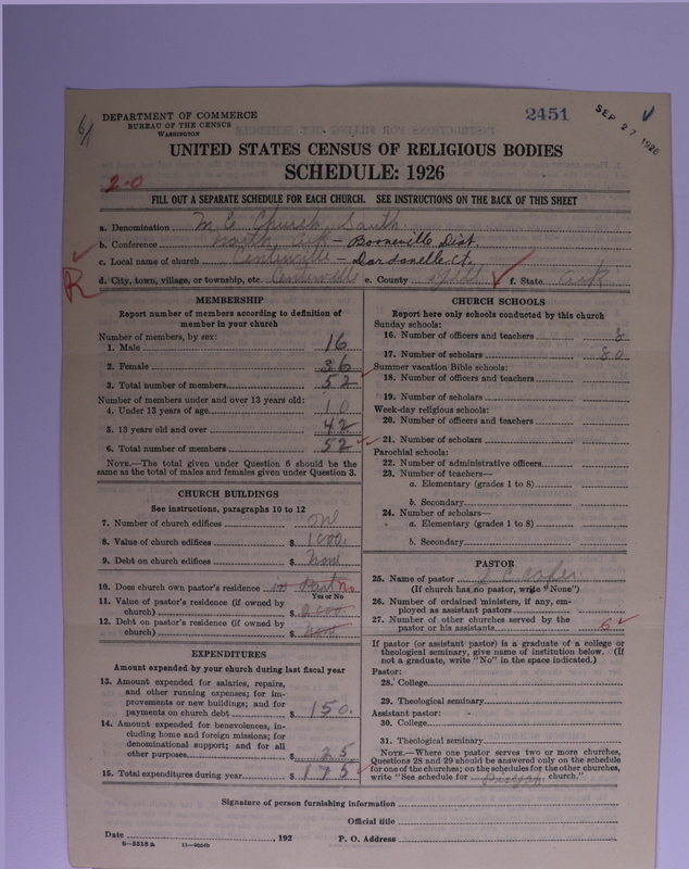 Scan of Methodist Episcopal Church, South: 2451