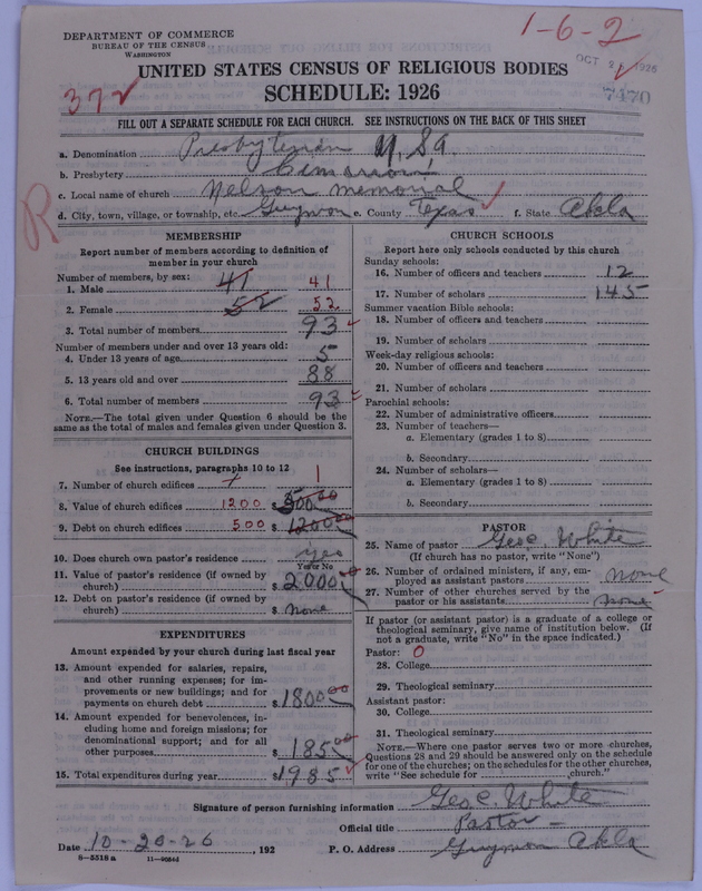 Scan of Presbyterian Church in the United States of America: 7470