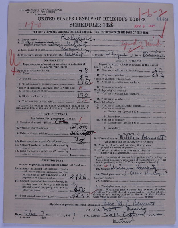 Scan of Presbyterian Church in the United States of America: 4149