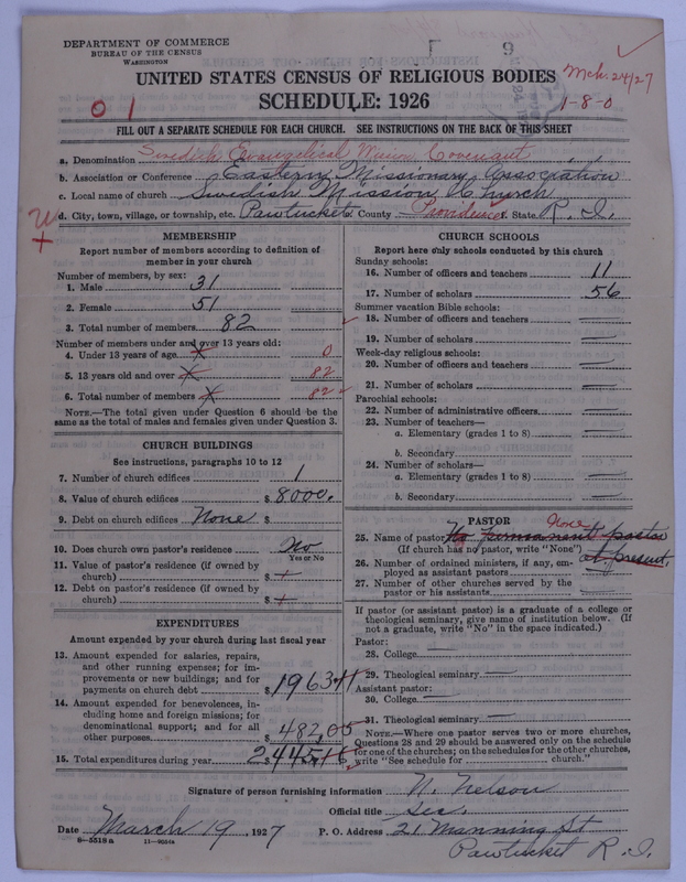 Scan of Swedish Evangelical Mission Covenant of America: 9