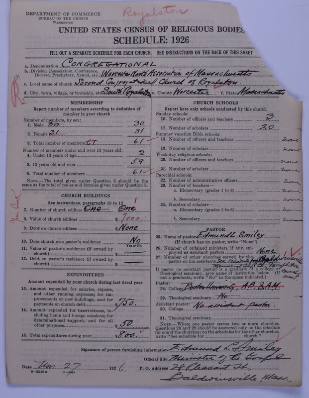 Scan of Congregational Churches: 1146