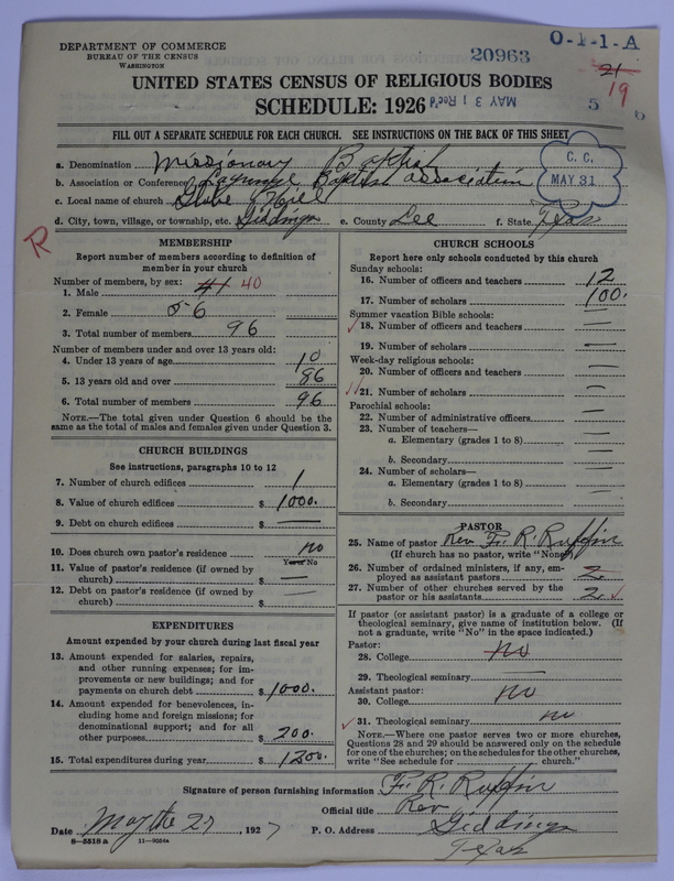 Scan of Negro Baptists: 20963