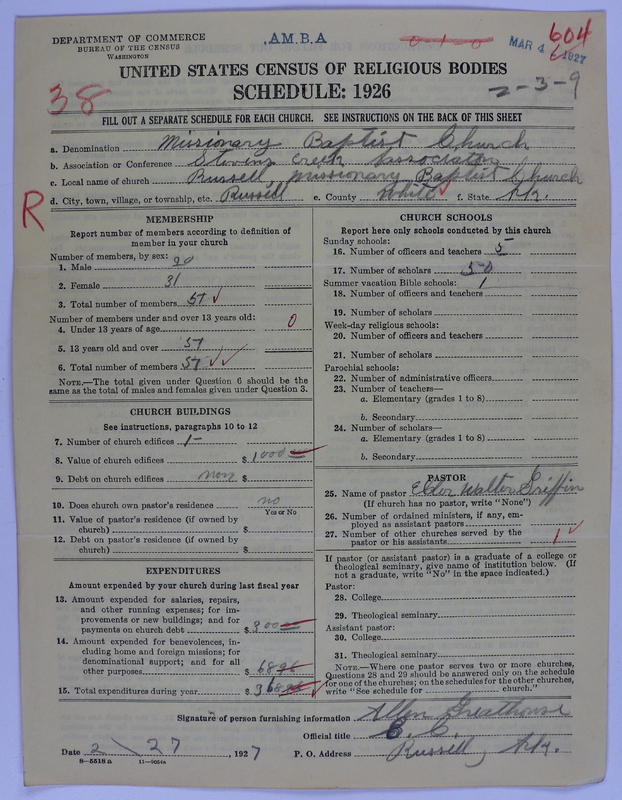 Scan of Landmark Baptist of America: 604
