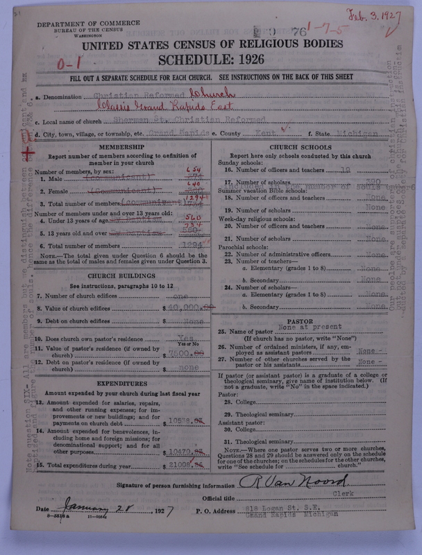 Scan of Christian Reformed Church: 76