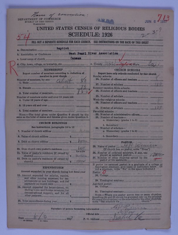 Scan of Landmark Baptist of America: 713
