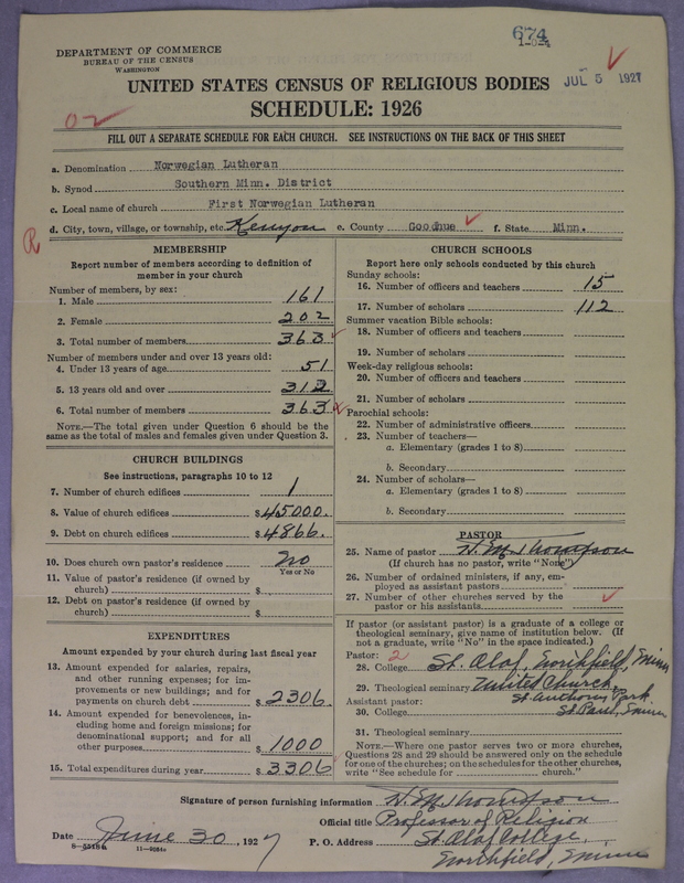 Scan of Norwegian Lutheran Church of America: 674