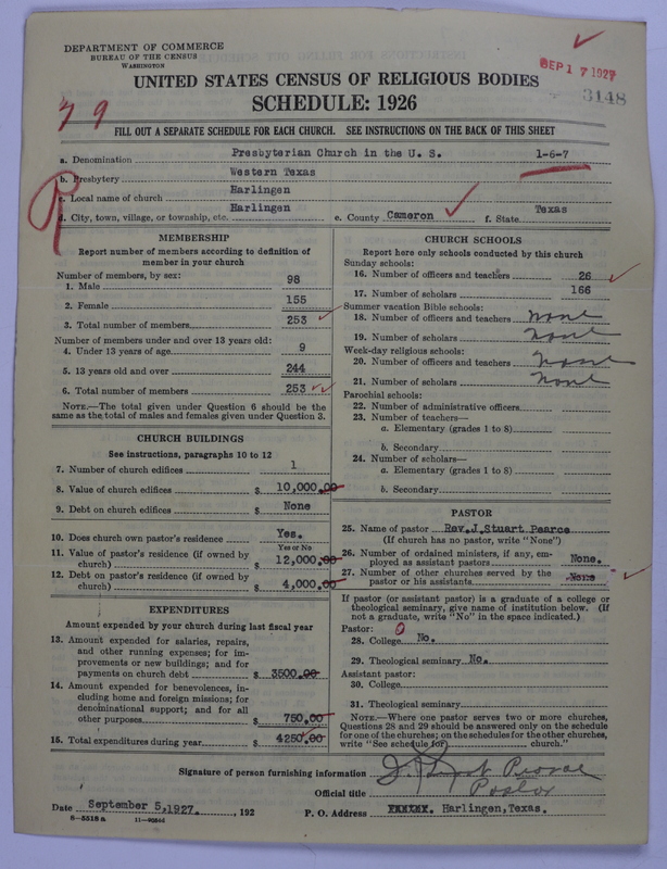 Scan of Presbyterian Church in the United States: 3148