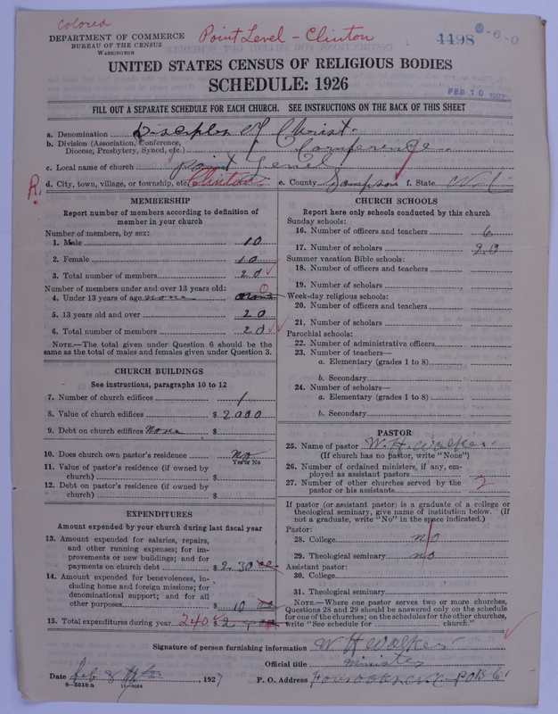 Scan of Disciples of Christ: 4498