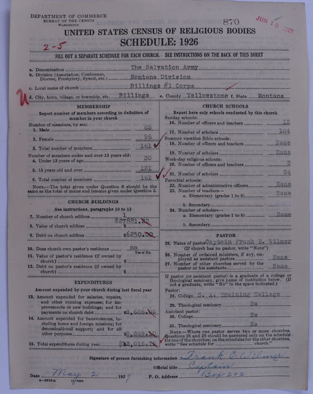 Scan of Salvation Army: 870