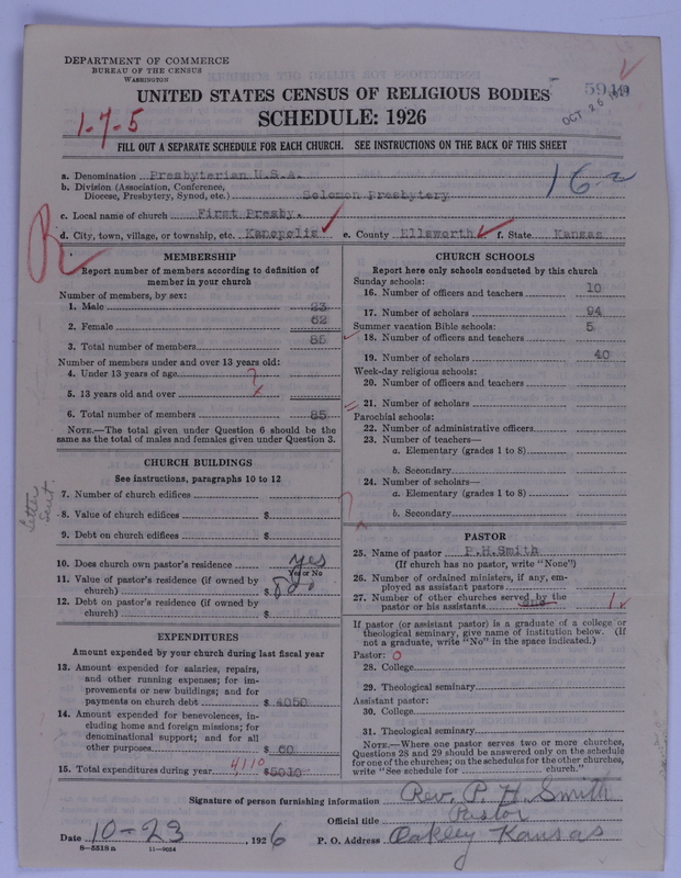 Scan of Presbyterian Church in the United States of America: 5949