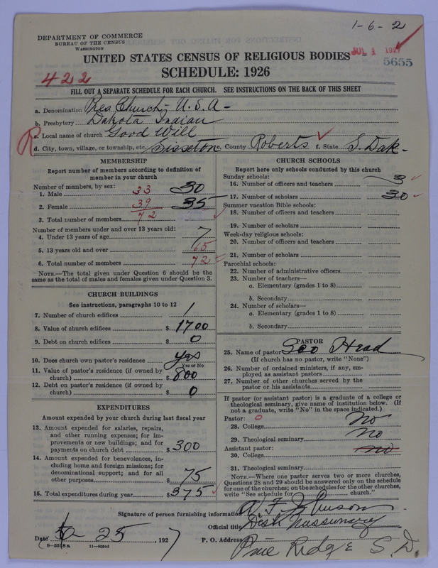 Scan of Presbyterian Church in the United States of America: 5655